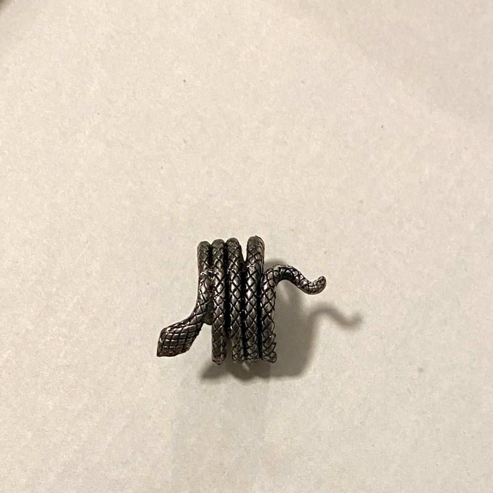 Silver Snake Ring